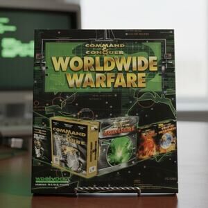Command & Conquer Worldwide Warfare PC Game Box Set RTS Collection Multi-Disc